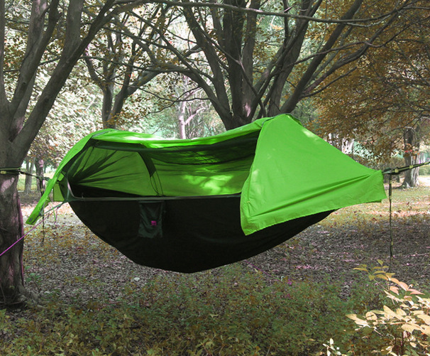 Sunshade Waterproof Mosquito Repellent Camping Nylon Hammock Outdoor Hiking Camping Tent - Image 4
