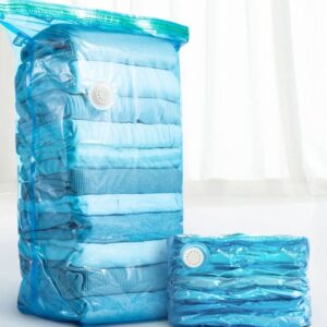 Clothing shrink vacuum compression bag