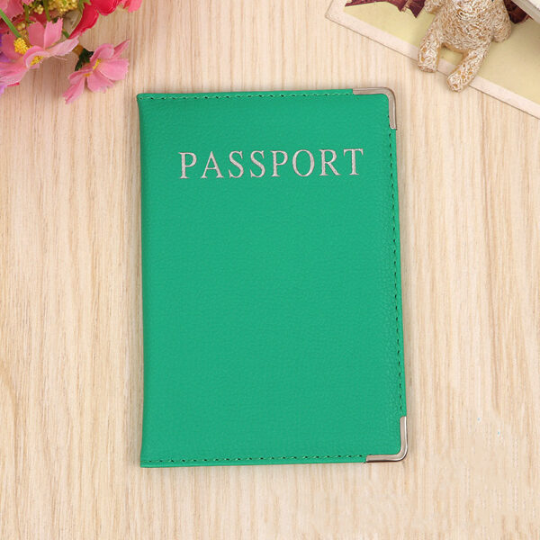 Pu Leather Passport Holder Passport Case - Image 3