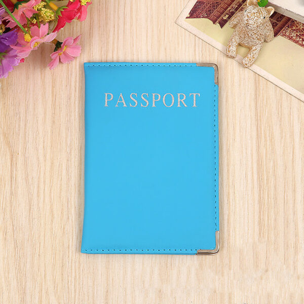 Pu Leather Passport Holder Passport Case - Image 5