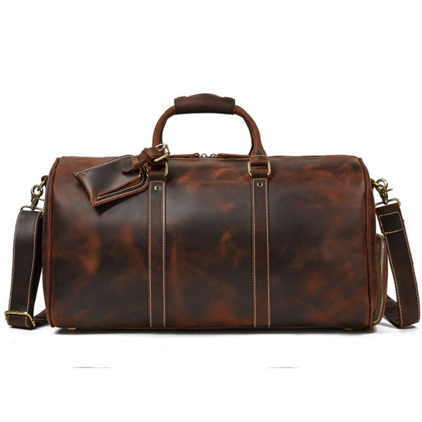 Leather Retro Duffel Bag