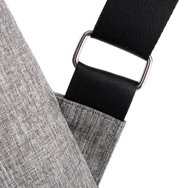 Mens Sling Shoulder Bag W/ USB Charging - Image 3