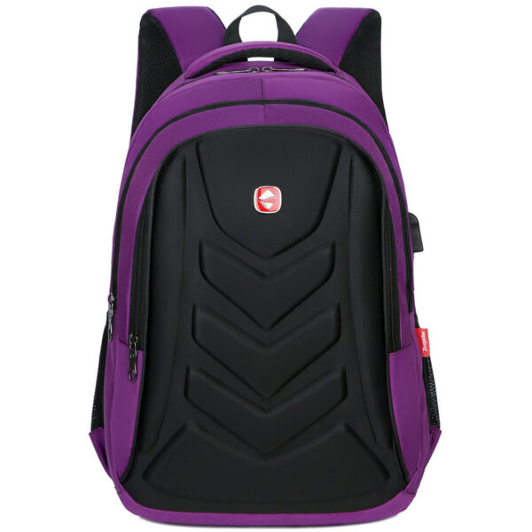 College Student Hard Shell Computer Backpack - Image 2