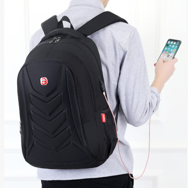 College Student Hard Shell Computer Backpack - Image 4