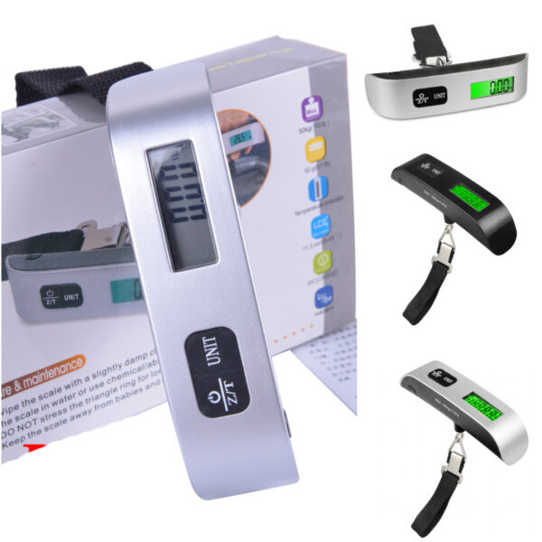 50kg Lcd Luggage Scale Electronic Digital Portable Suitcase Travel Scale Weighs Baggage Bag Hanging Scales Balance Weight - Image 5