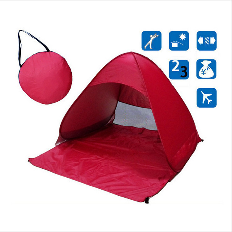 Tent Free To Build Camping Beach Sunscreen Tent Quick Outdoor Camping Tent