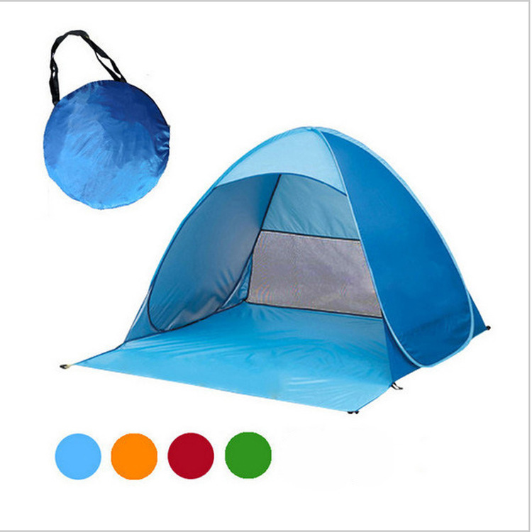 Tent Free To Build Camping Beach Sunscreen Tent Quick Outdoor Camping Tent - Image 2