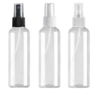 PET Spray Bottle 100ml Travel Cosmetic Bottles
