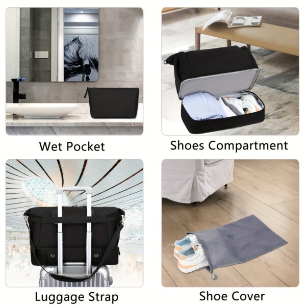 Women's Multipocket Travel Duffel Bag - Image 3