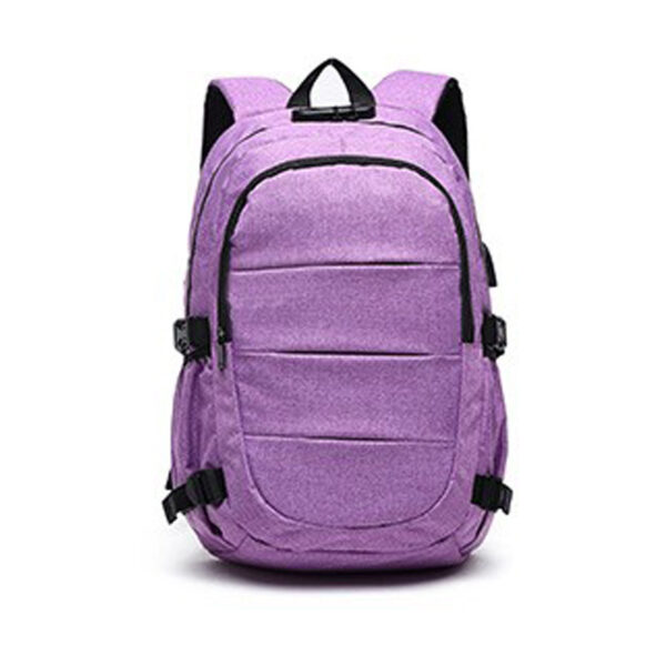 Backpack Password Lock Anti-theft Backpack Large Capacity Student Schoolbag Business Trip Travel Laptop Bag - Image 5