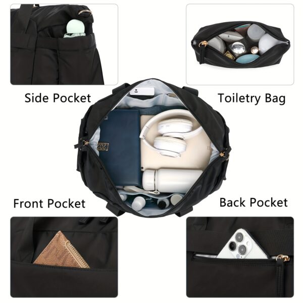 Women's Multipocket Travel Duffel Bag - Image 8