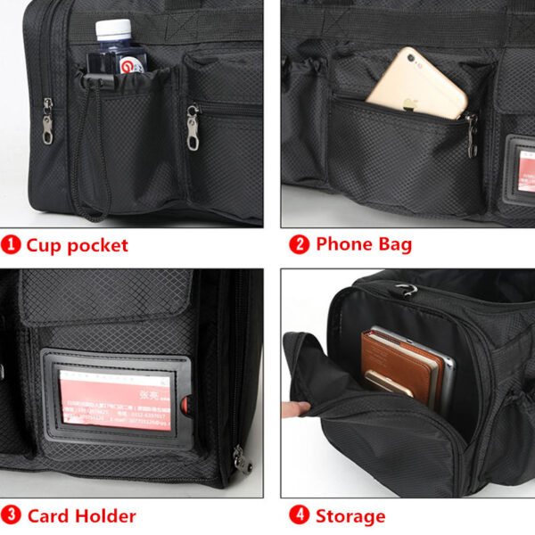 Luxury City Travelers Duffel Bag - Image 8