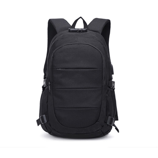 Backpack Password Lock Anti-theft Backpack Large Capacity Student Schoolbag Business Trip Travel Laptop Bag - Image 8