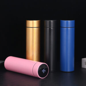 500ML Stainless Steel Vacuum Water Bottle With Temperature Gauge
