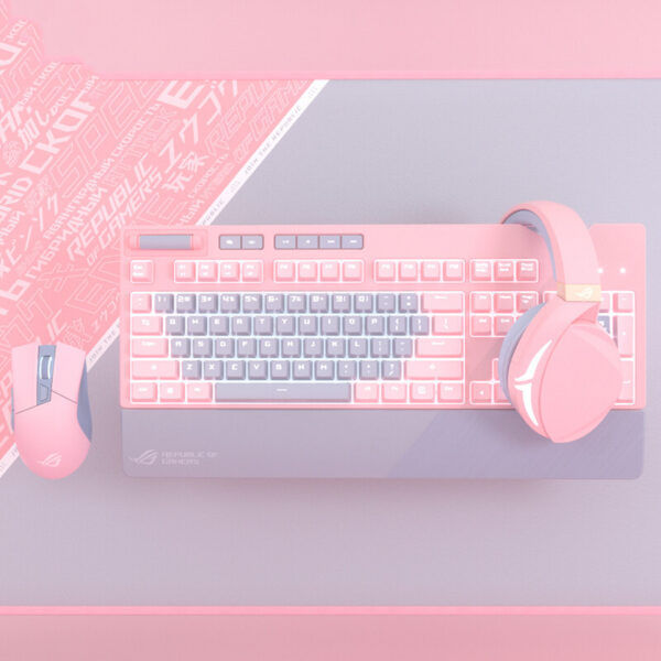 Noise-Canceling headphones (Pink) - Image 3
