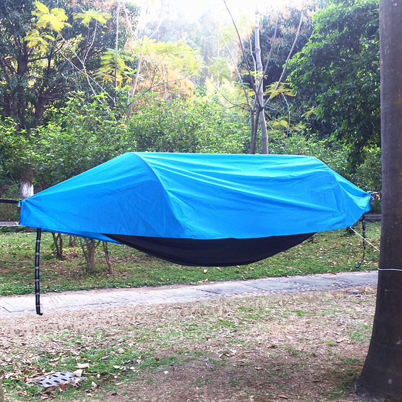 Sunshade Waterproof Mosquito Repellent Camping Nylon Hammock Outdoor Hiking Camping Tent - Image 3