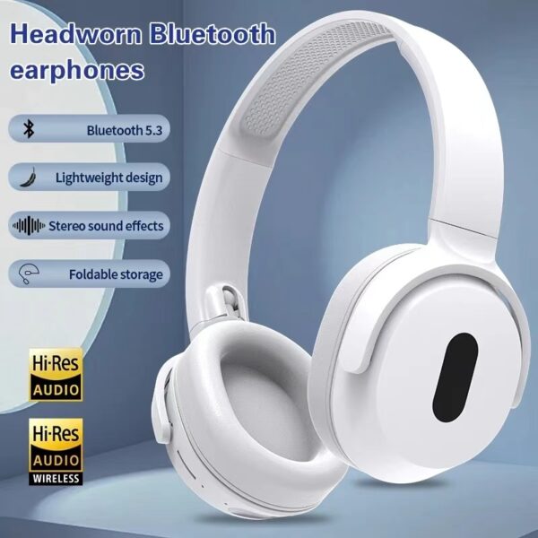 Foldable Wireless Bluetooth Stereo Noise Cancelling Headphones