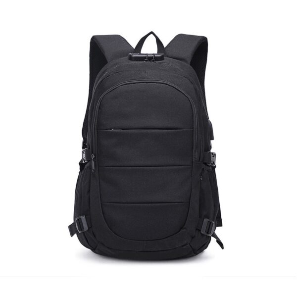 Backpack Password Lock Anti-theft Backpack Large Capacity Student Schoolbag Business Trip Travel Laptop Bag - Image 3