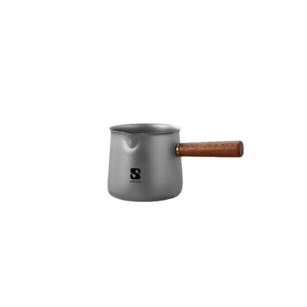 Solid Wood Side Handle Outdoor Travel Tea Utensils - Image 3